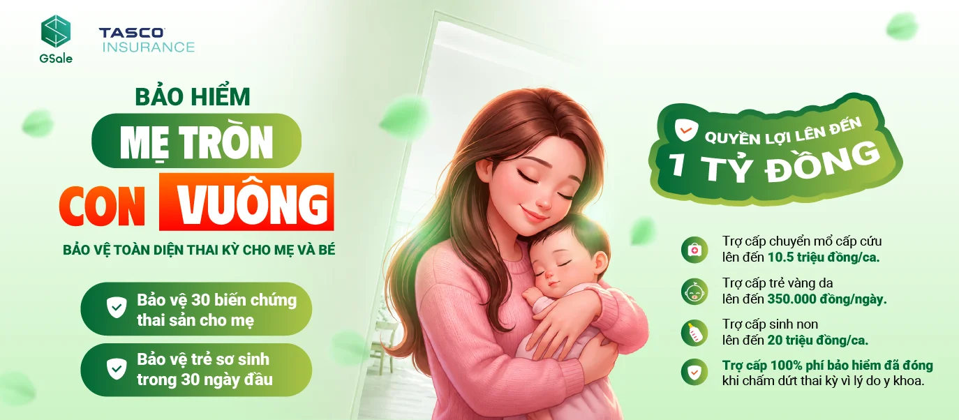 Banner Mẹ Tròn Con Vuông